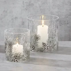 Kaheku Windlicht Glas Torla Zapfen