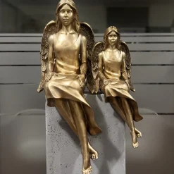 Kantenhocker Figur Engel gold Evangeline Werner Voß