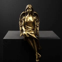 Kantenhocker Figur Engel gold Evangeline Werner Voß