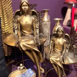 Kantenhocker Figur Engel gold Evangeline Werner Voß