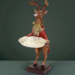Kartenhalter Hirsch Valentin Werner Voß Höhe 35 cm