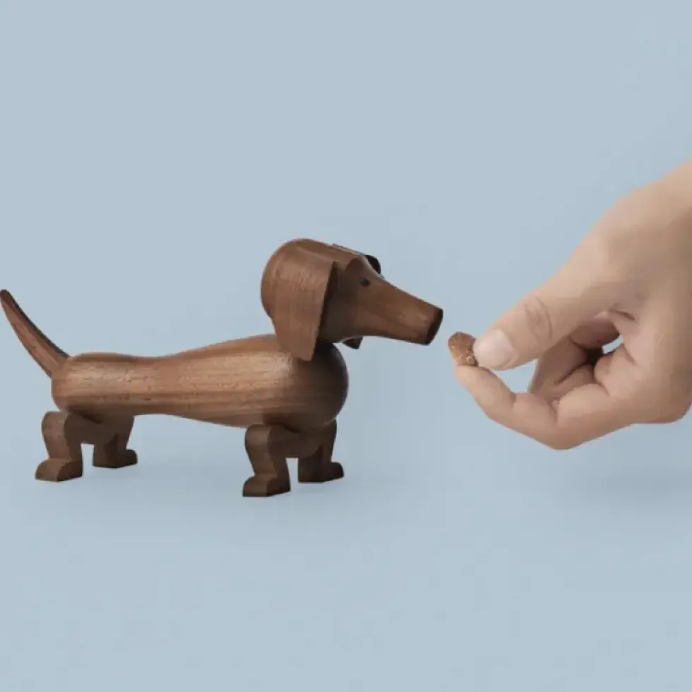Kay Bojesen Dackel Klark Höhe 10 cm