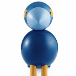 Kay Bojesen Singvogel Kay blau Höhe 15 cm