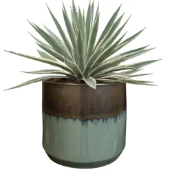 Keramik Blumentopf 3er Set Anouk grün