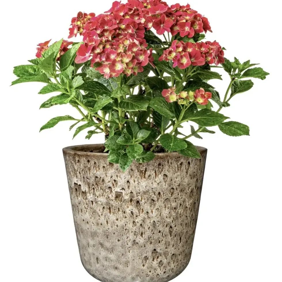 Keramik Blumentopf 3er Set Freya beige