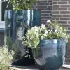 Keramik Pflanzkübel XXL outdoor Pure blau