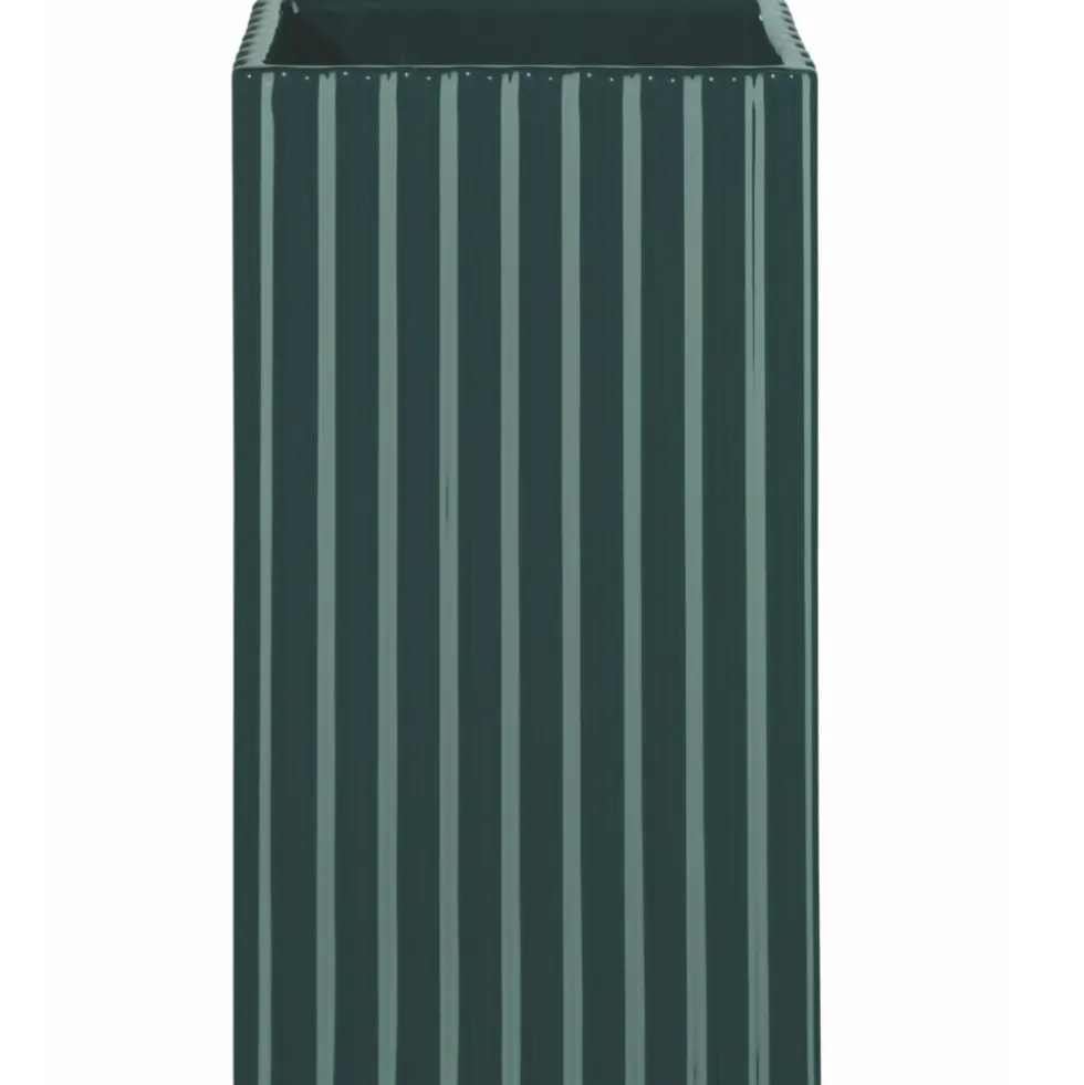 Keramik Vase klein ASA quadro Relief