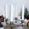 Kerzenhalter Adventskranz Aurum gold
