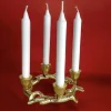 Kerzenhalter Adventskranz KINGSTON gold Edzard Durchmesser 21 cm