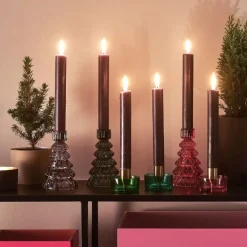 Kerzenständer Kerzenhalter Jacquard TANNE GiftCompany Höhe 13 cm