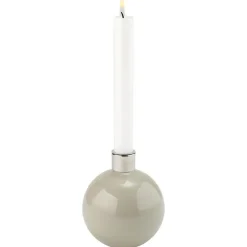 Kerzenständer Saigon sandstone silber