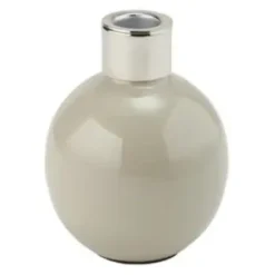 Kerzenständer Saigon sandstone silber
