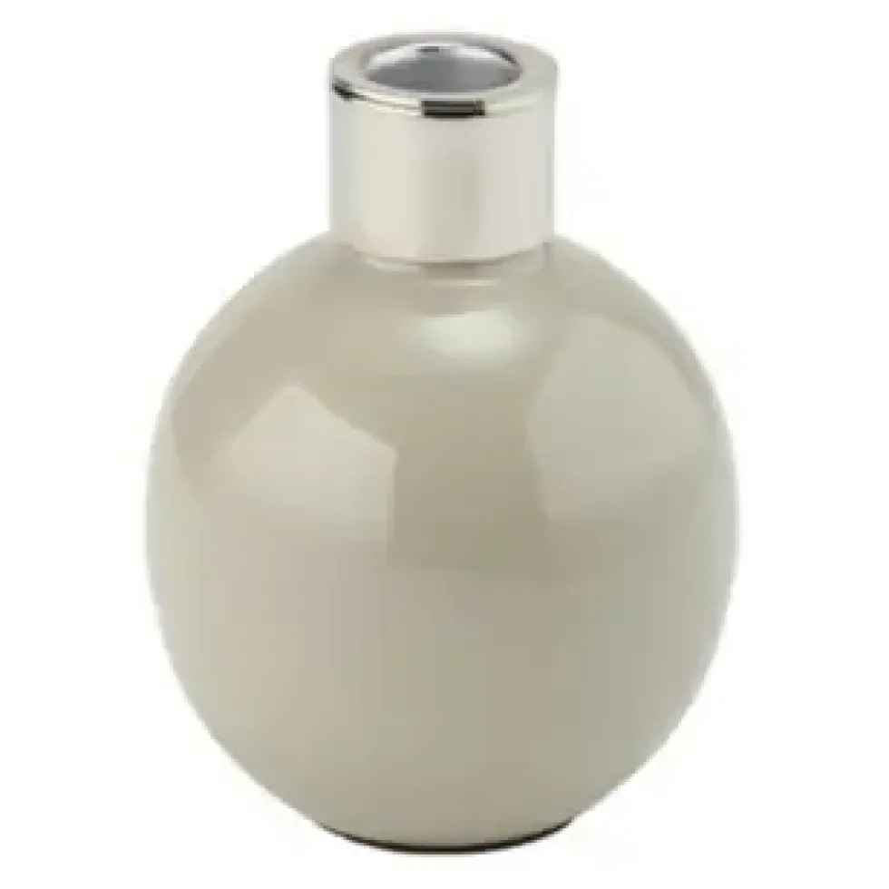 Kerzenständer Saigon sandstone silber