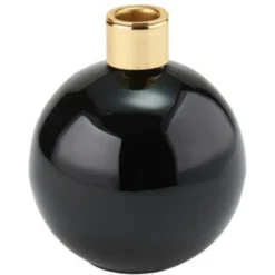 Kerzenständer Saigon schwarz gold