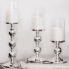 Kerzenständer silber Bamboo Edzard