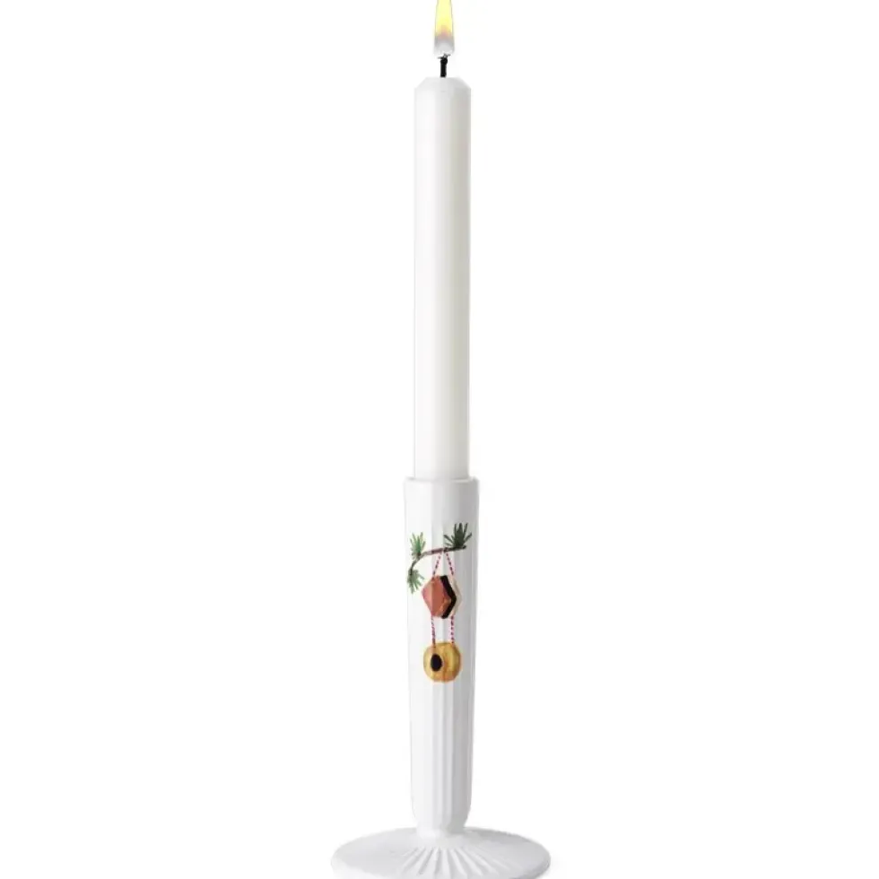 Kerzenständer Weihnachten Kähler Porzellan Hammershoi Höhe 16 cm
