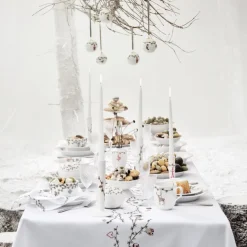 Kerzenständer Weihnachten Kähler Porzellan Hammershoi Höhe 16 cm
