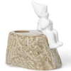Kerzenständer Weihnachten Porzellan Christmas Trip Kähler H 9 cm