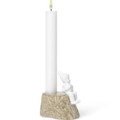 Kerzenständer Weihnachten Porzellan Christmas Trip Kähler H 9 cm