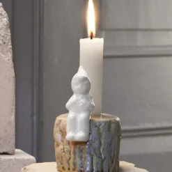 Kerzenständer Weihnachten Porzellan Christmas Trip Kähler H 9 cm