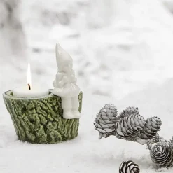 Kerzenständer Weihnachten Porzellan Christmas Break Kähler H 10 cm