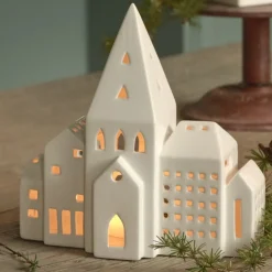 Kähler Lichthaus Keramik CITY Urbania Höhe 21 cm