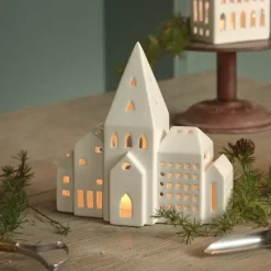 Kähler Lichthaus Keramik CITY Urbania Höhe 21 cm