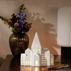 Kähler Lichthaus Keramik CITY Urbania Höhe 21 cm