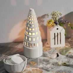 Kähler Lichthaus Keramik HIGH TOWER Urbania H 22 cm