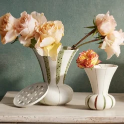 Kähler Vase grün Signature Höhe 20 cm