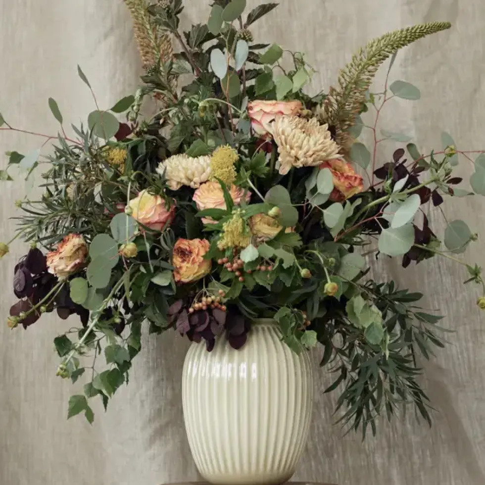 Kähler Vase Hammershoi birch Höhe 25 cm