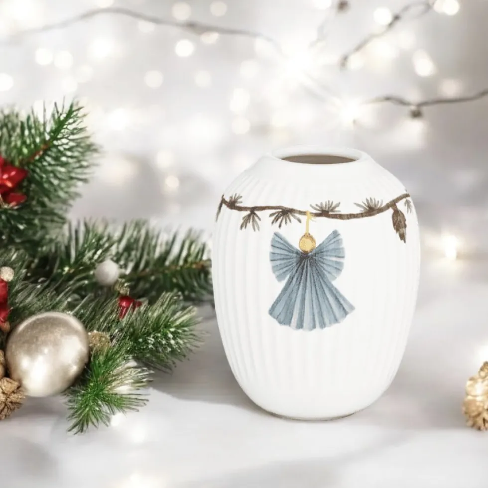 Kähler Vase Hammershoi Christmas Höhe 10 cm