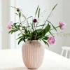 Kähler Vase Hammershoi rosa Höhe 20 cm