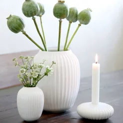 Kähler Vase Hammershoi weiß Höhe 25 cm
