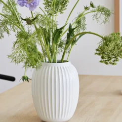 Kähler Vase Hammershoi weiß Höhe 20 cm