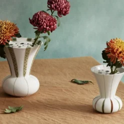 Kähler Vase multi Signature Höhe 15 cm