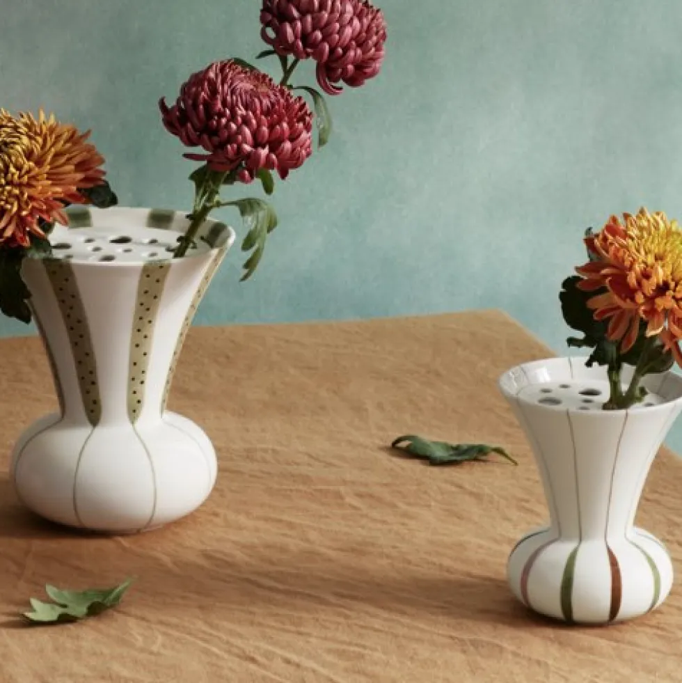 Kähler Vase multi Signature Höhe 15 cm