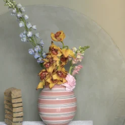 Kähler Vase Omaggio nuovo dusty rosa Höhe 20 cm