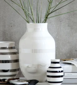 Kähler Vase Omaggio pearl Höhe 20 cm