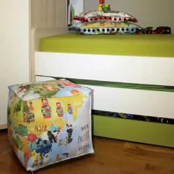 Kindersitzsack MY WORLD ADVENTURE rainbow