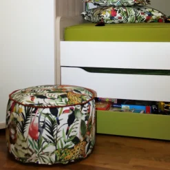 Kindersitzsack MY WORLD KING OF THE JUNGLE safari 50×30 cm