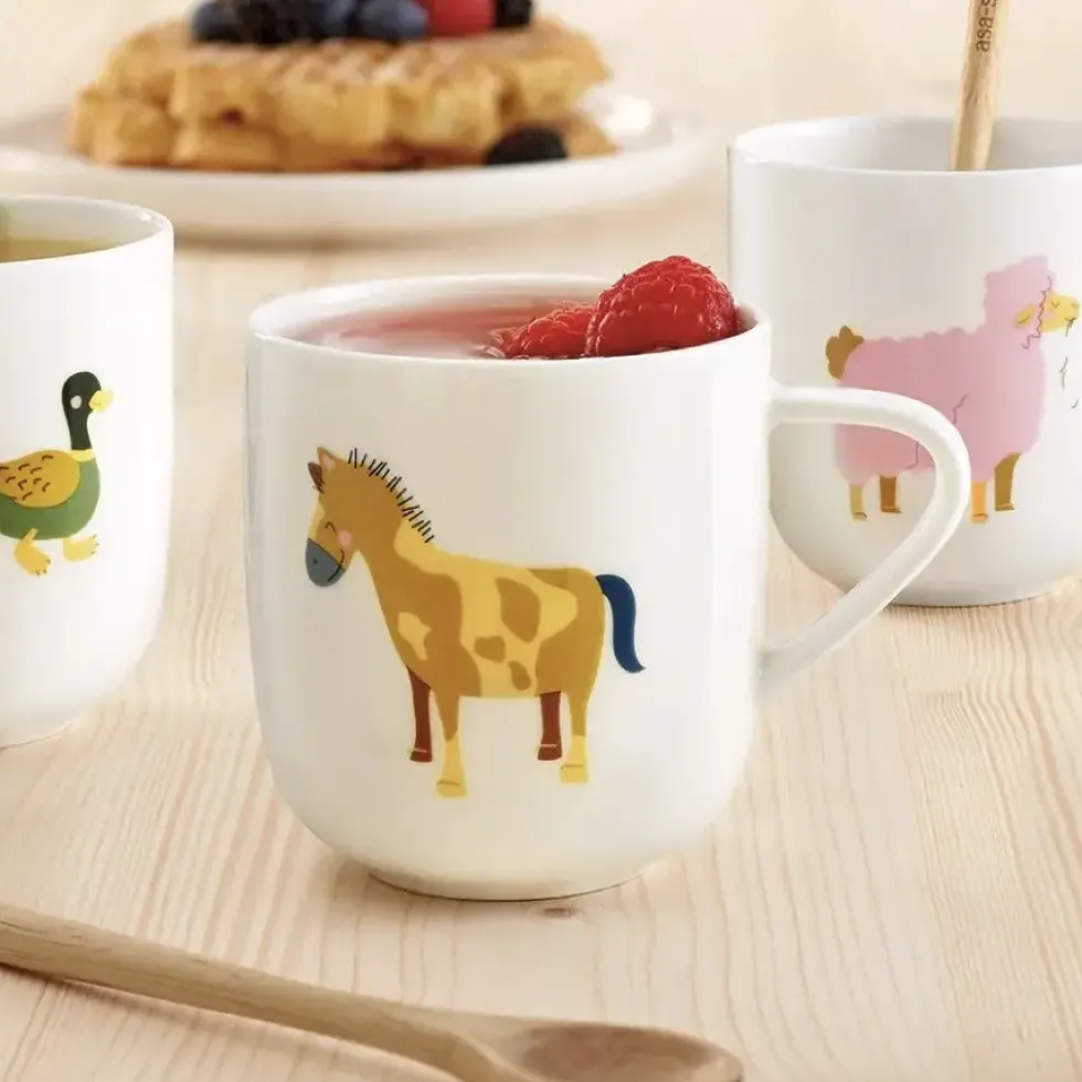 Kindertasse Porzellan ASA WESTERNPFERD WIEBKE 250 ml