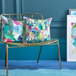 Kissen bunt Bluebellgray ROTHESAY 45×61 cm