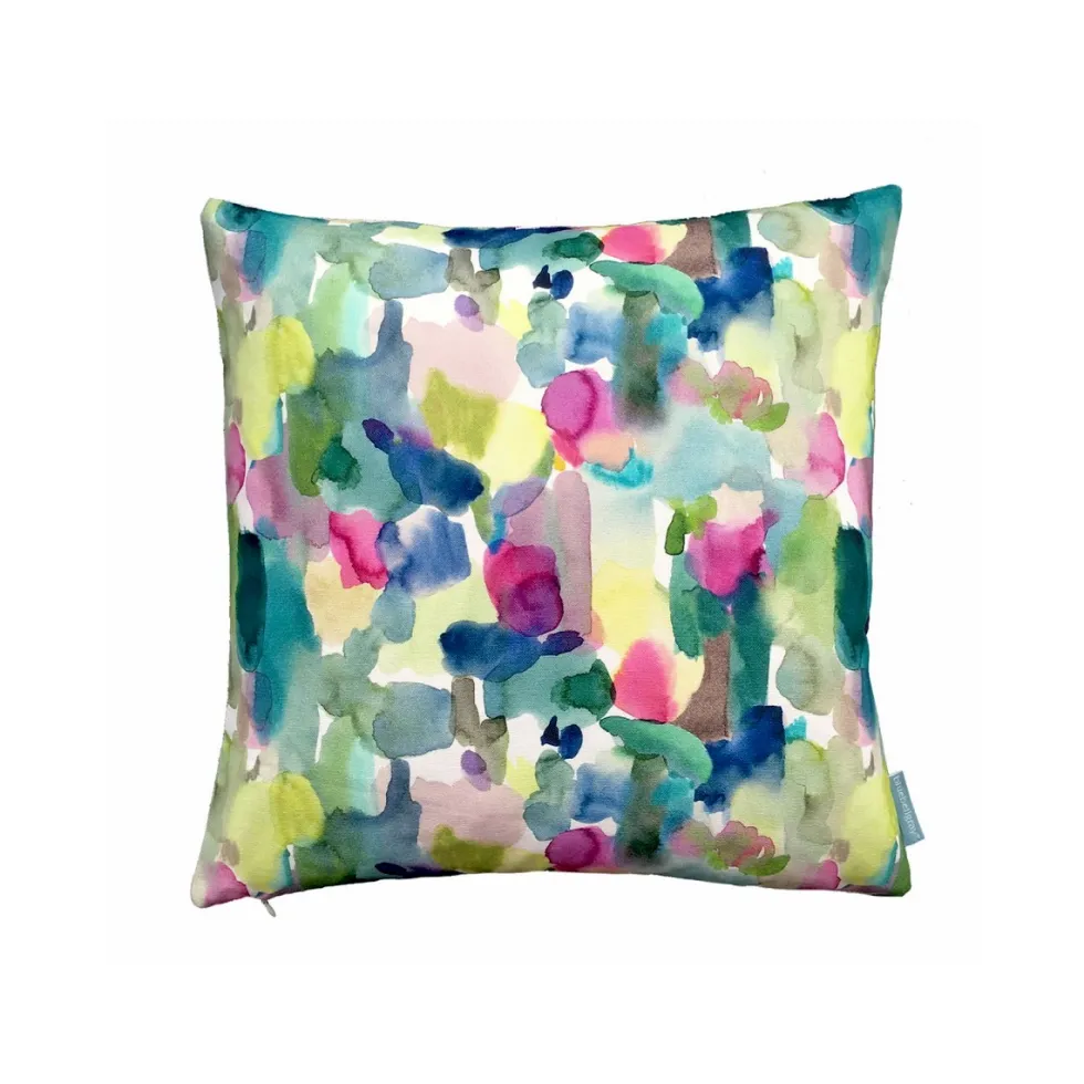Kissen bunt Bluebellgray ROTHESAY 45×45 cm