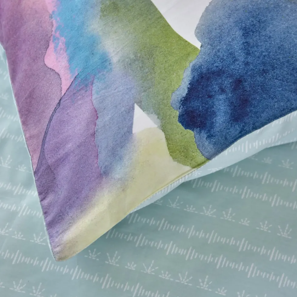 Kissen bunt Bluebellgray ROTHESAY 45×45 cm