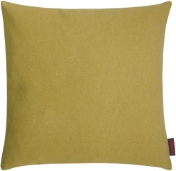 Kissen FELT Magma senf mit Federfüllung 50×50 cm
