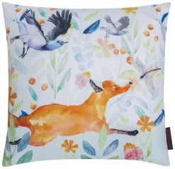 Kissen FUCHS Magma mit Federfüllung 40×40 cm