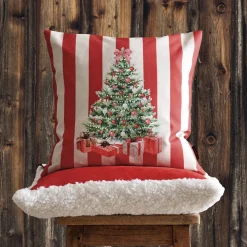 Kissenhülle Apelt Montana rot 46×46 cm