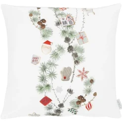 Kissenhülle von Apelt Weihnachten 3711 weiß 49×49 cm