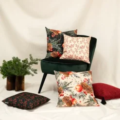 Kissen Magma COUNTRY XMAS Berries natur 40×40 cm